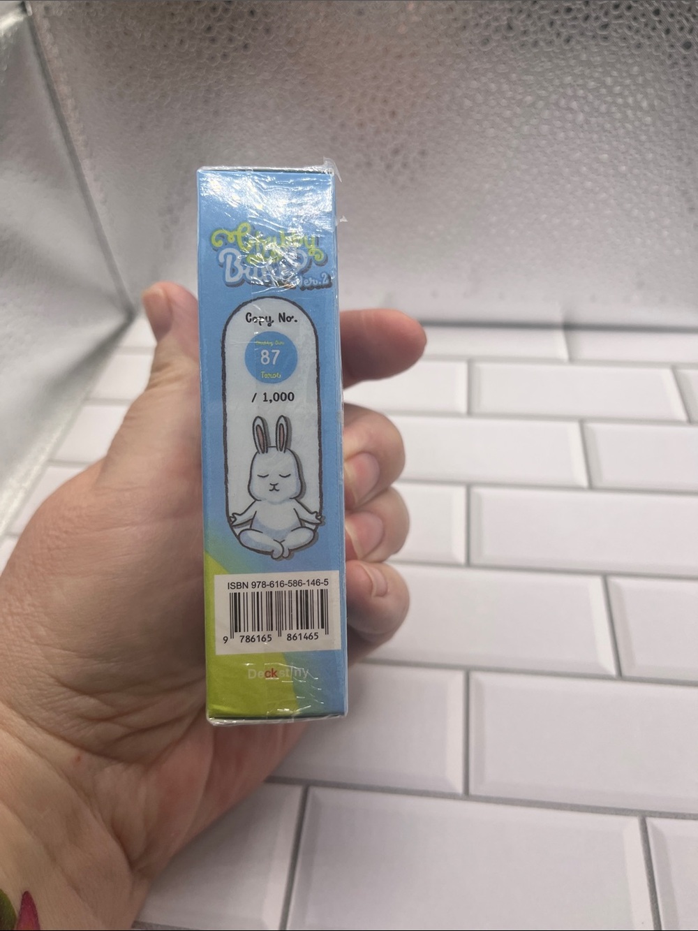 Chubby Bunny Ver.2 Card Pack - White Bunny Tarot Cards - Picture 6 of 6